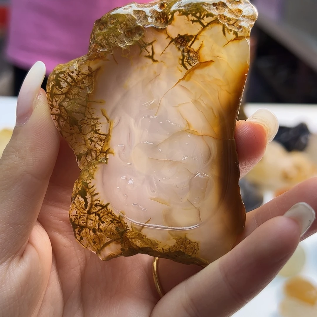 玛瑙/玉髓未镶嵌吊坠(不含链)