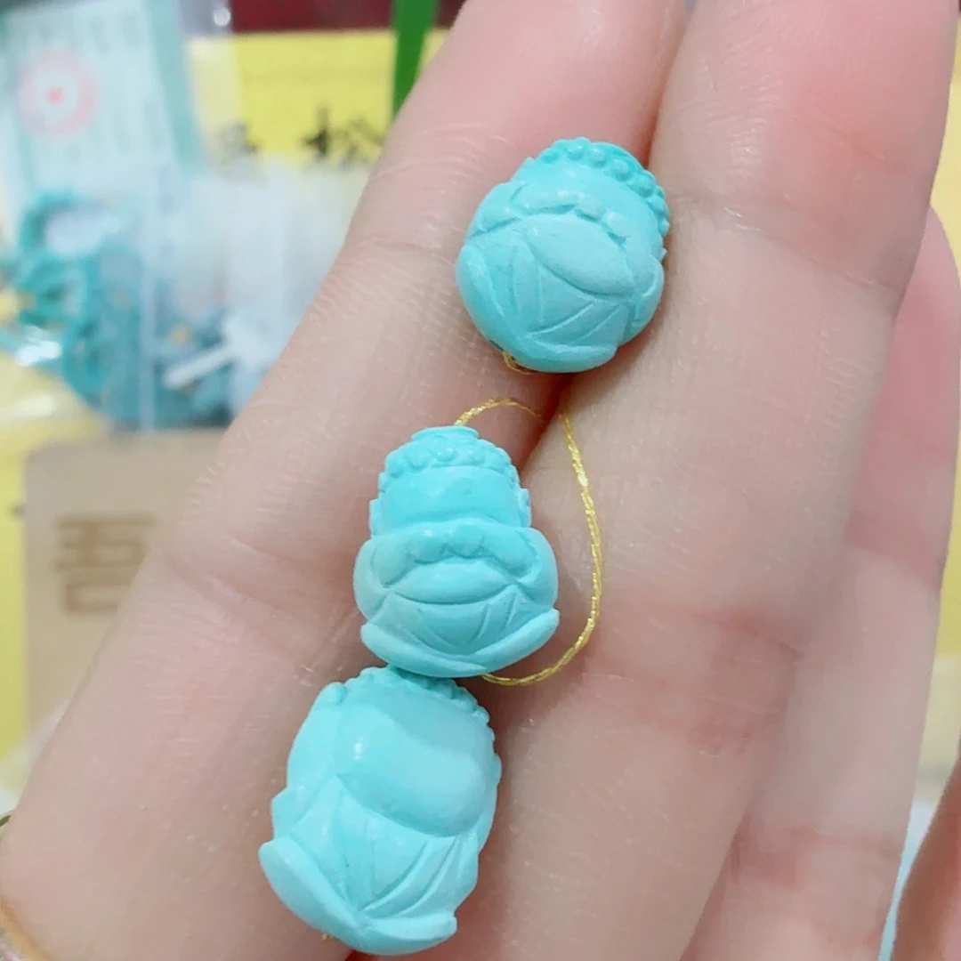 未镶嵌绿松石珠宝奇石