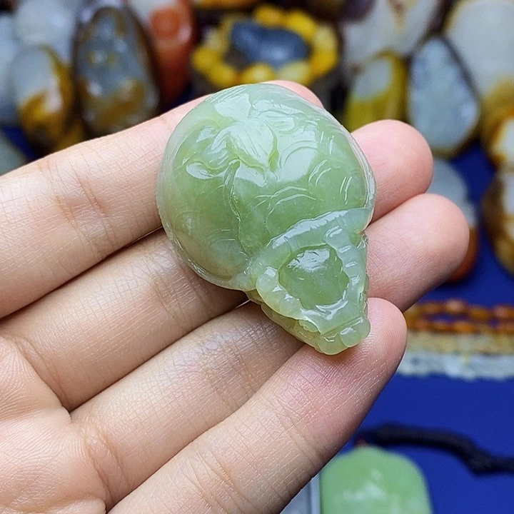 和田玉（糖玉）未镶嵌颈饰