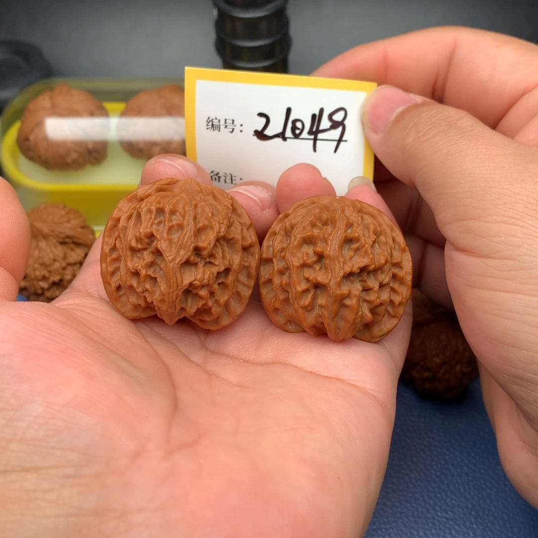 把件文玩核桃38.5苹果1049