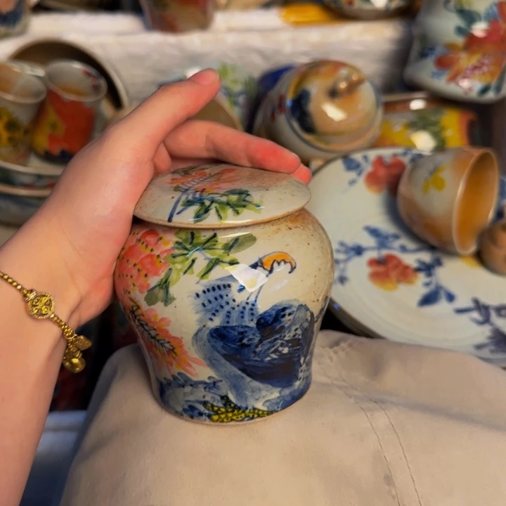 瓷片景德镇陶瓷手工手绘