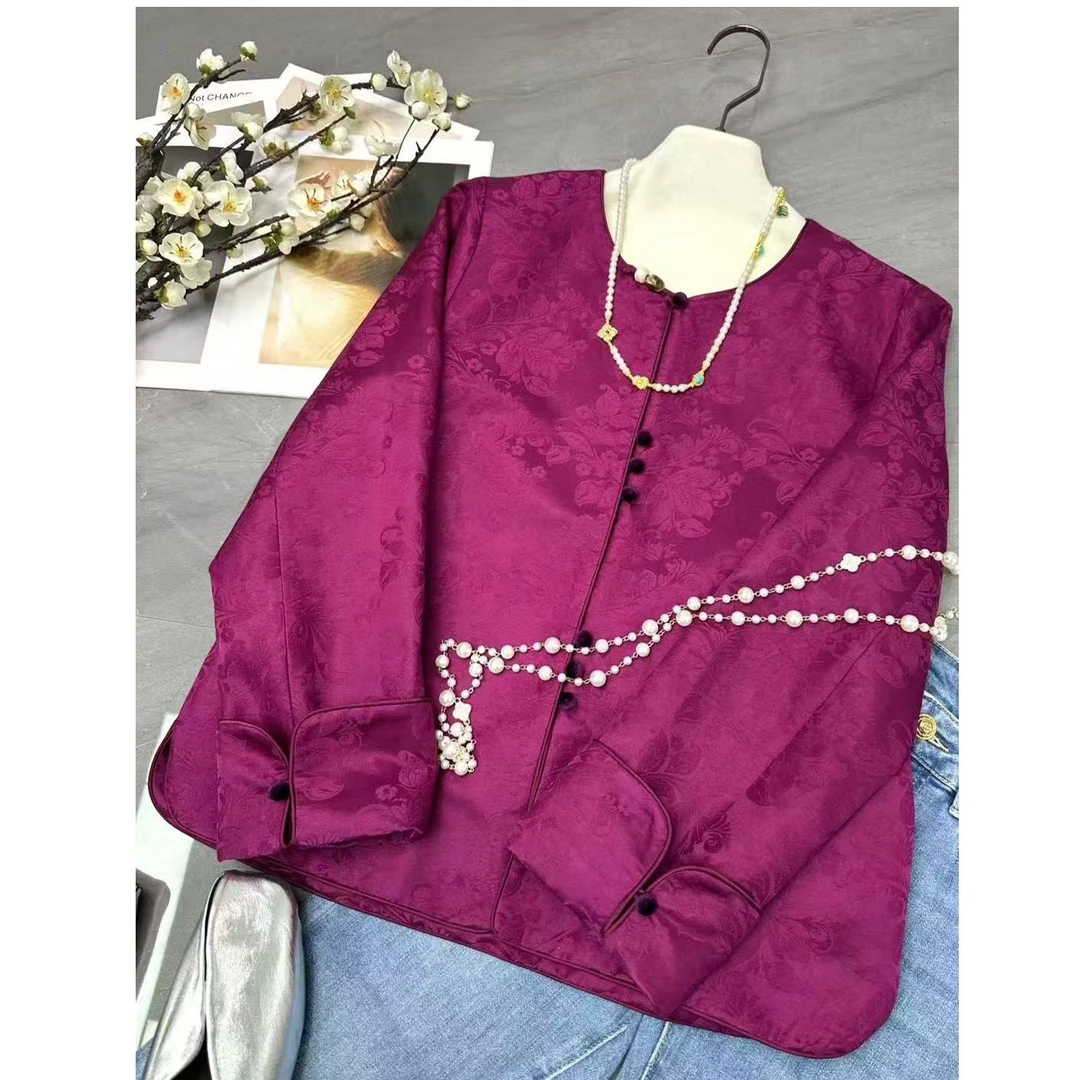 『锦绣华裳』新中式国风气质时尚休闲提花优雅贵气上衣