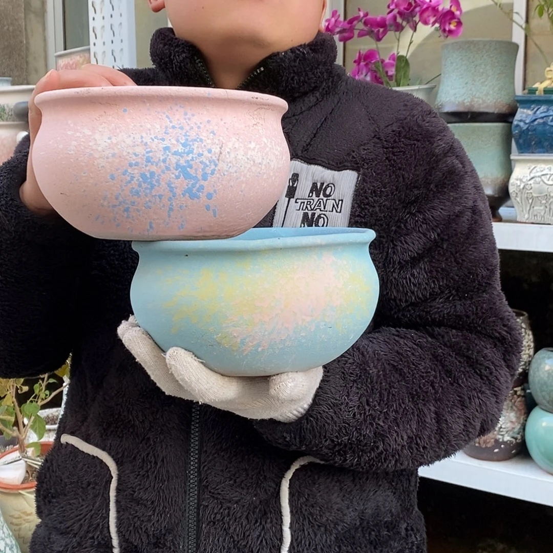 花盆紫砂口20高11福利