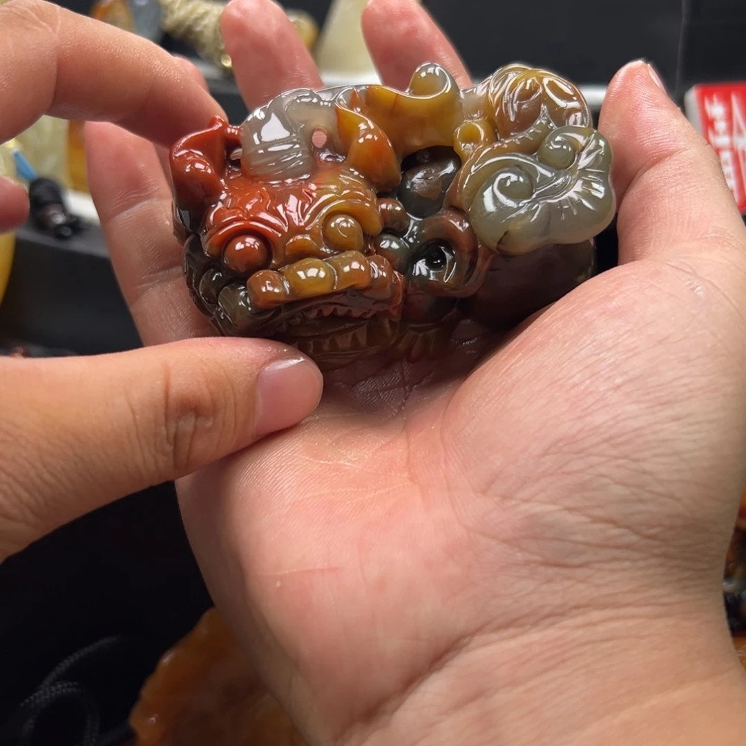 石英质玉（黄龙玉）未镶嵌多样性发货，发其一