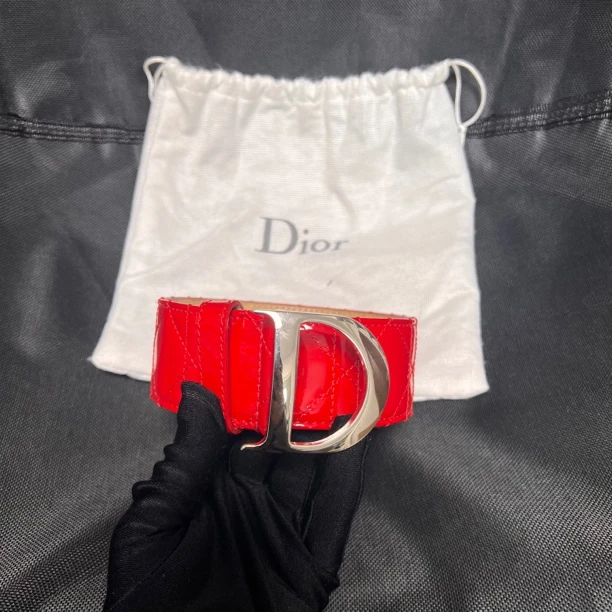 99新 DIOR/迪奥 戴妃系列腰带 98新 鱼鱼