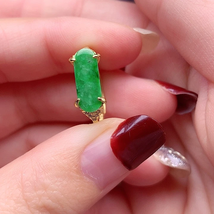 翡翠颈饰银S925镶嵌翡翠