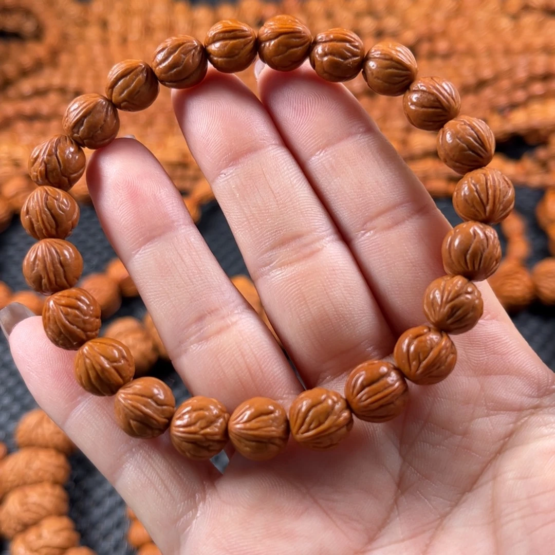 桃核手串Y28链接手串