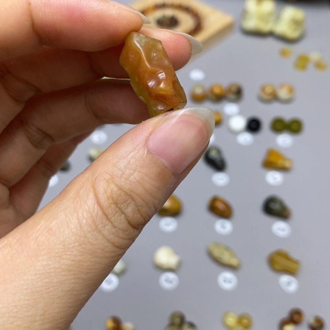 蛇纹石玉合金配饰最*