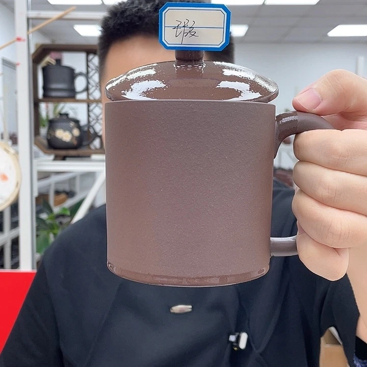 茶杯紫砂原矿紫砂