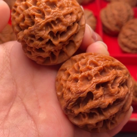 文玩核桃把件秦岭山脉核桃