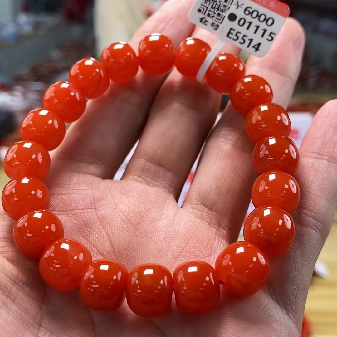 南红玛瑙11mm  多样性发一未镶嵌