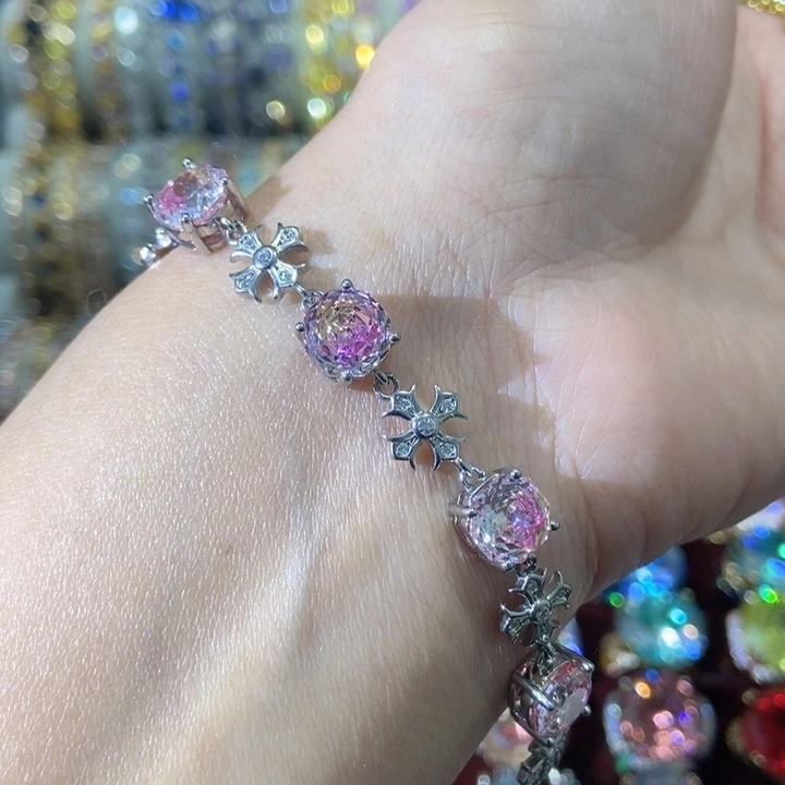 66锆石（处理）手链