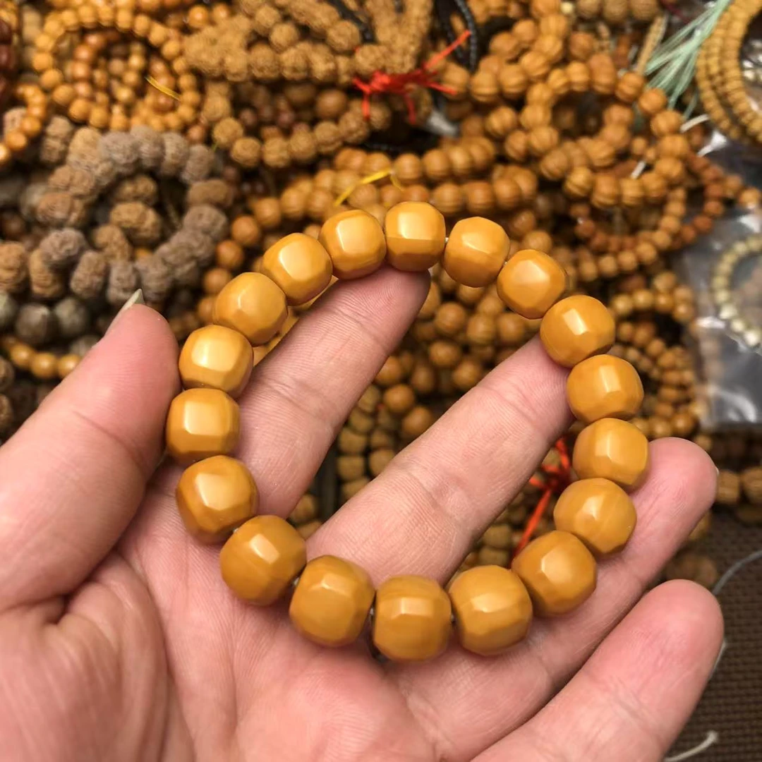 星途六方猴头核桃手串12mm左右全品光珠猴头手串