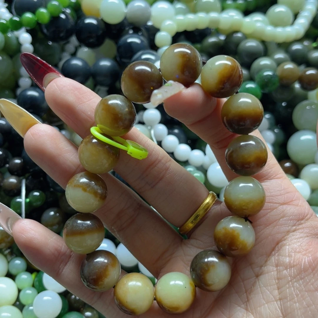 和田玉手链未镶嵌