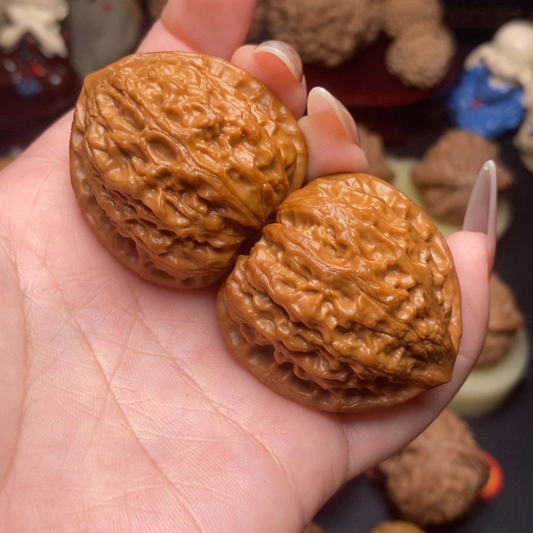 文玩核桃把件金牛39