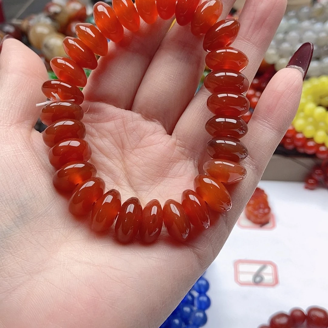 【闪购商品】玛瑙/玉髓手链未镶嵌樱*