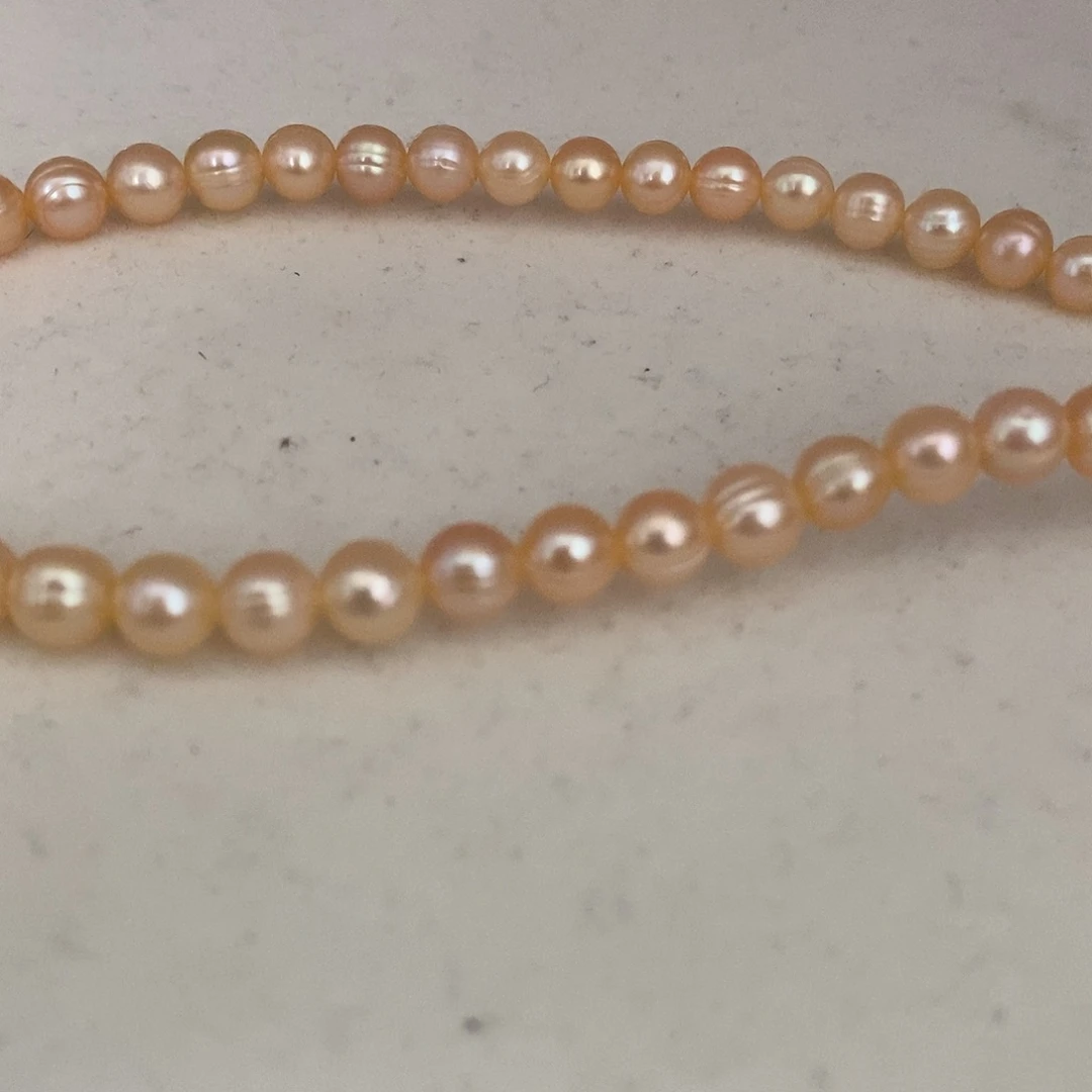 银S925镶嵌耳饰淡水珍珠