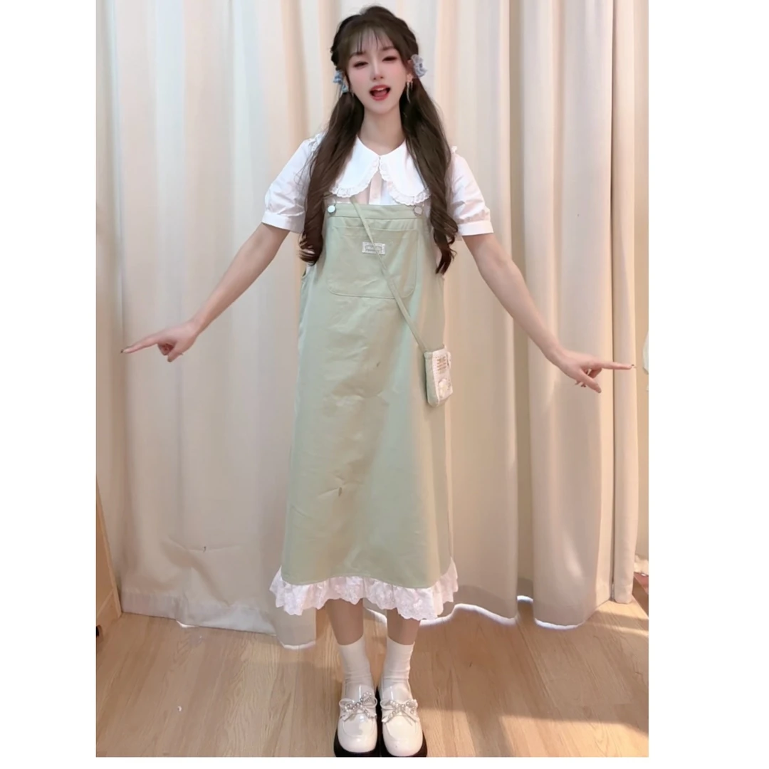 IEF/爱依服2025新款夏季棉背带套裙