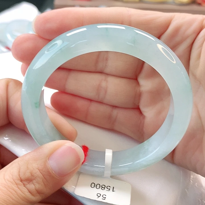 未镶嵌手镯翡翠56正