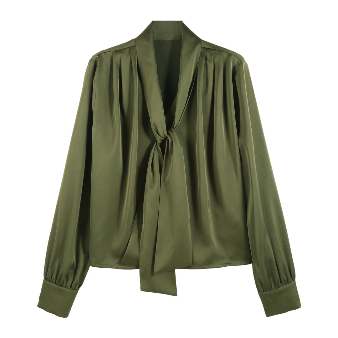 极简风气质显瘦修身长袖上衣HBZX641494