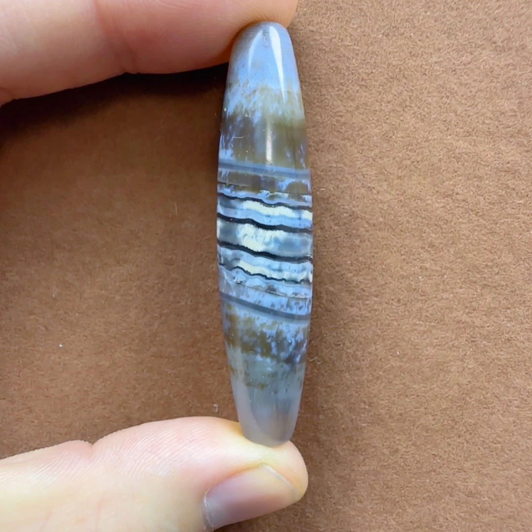 玛瑙/玉髓未镶嵌锁骨