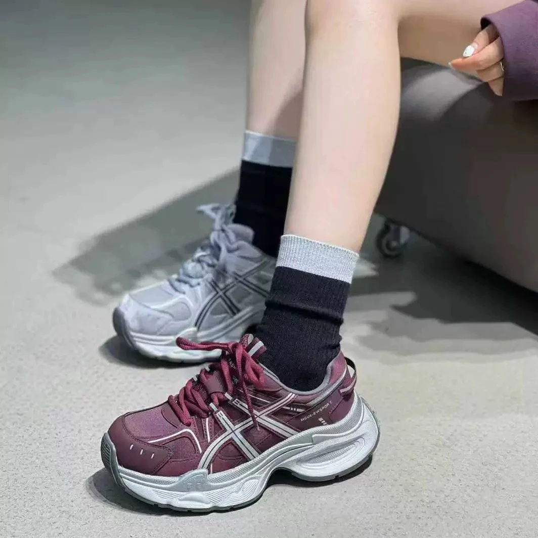 老爹鞋紫色系时尚中国码10176女鞋