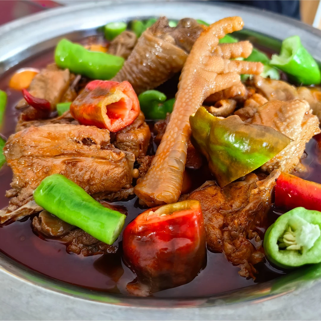 湖北特产土鸡火锅熟食新鲜袋装土鸡火锅