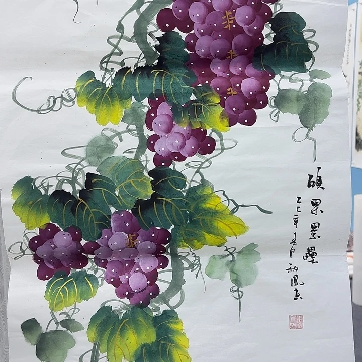 国画手绘国画作品