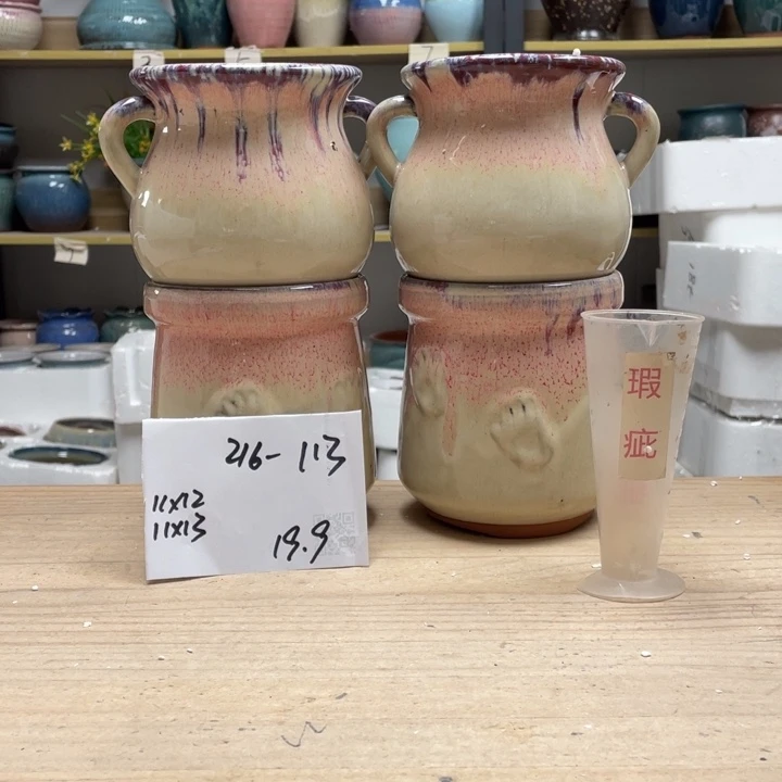 紫砂花盆多肉花盆微瑕113