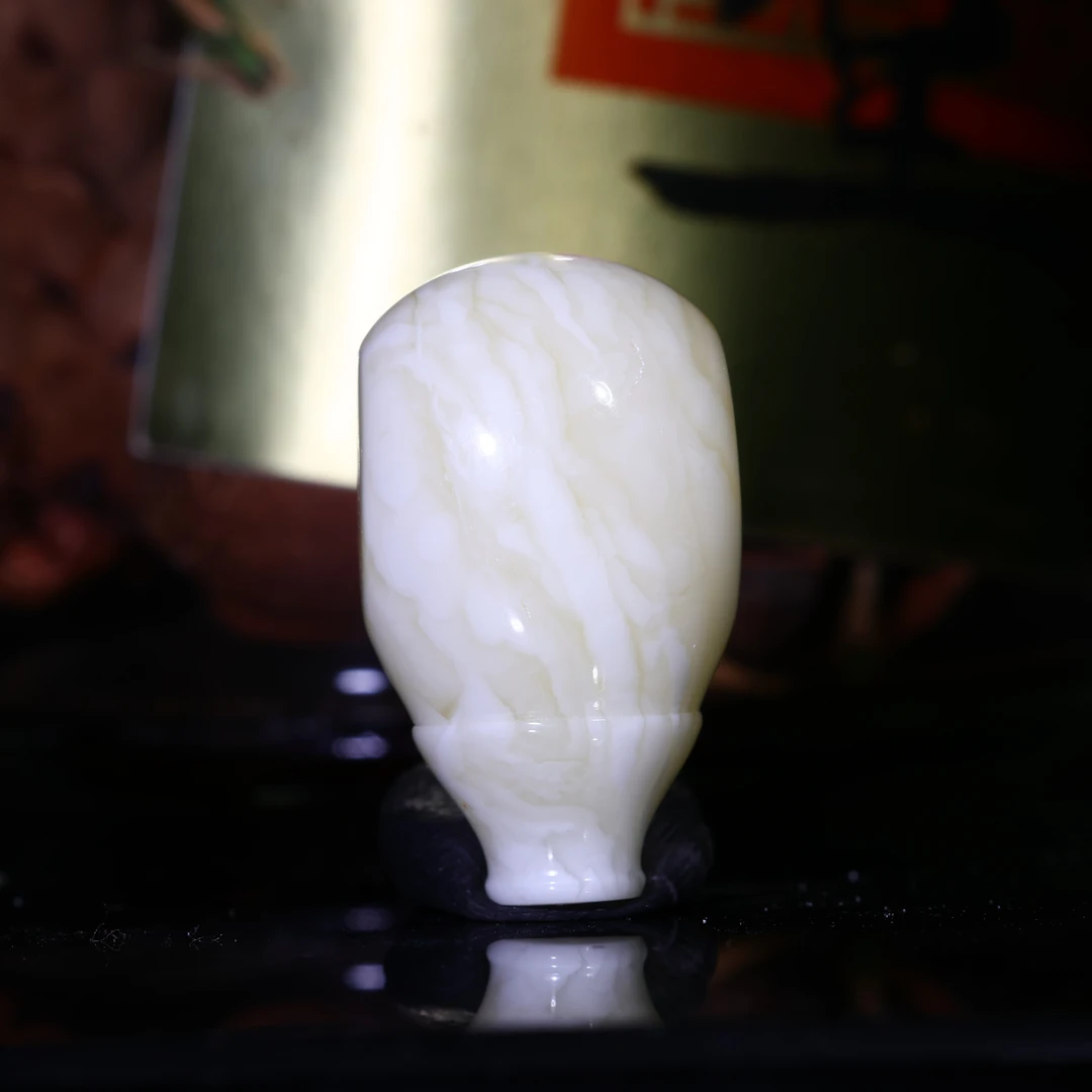 14m蜜蜡三通佛头天然原矿一物一图白蜡虎皮纹三通蜜蜡配饰A470