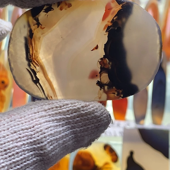 合金玛瑙/玉髓珠宝半成品35