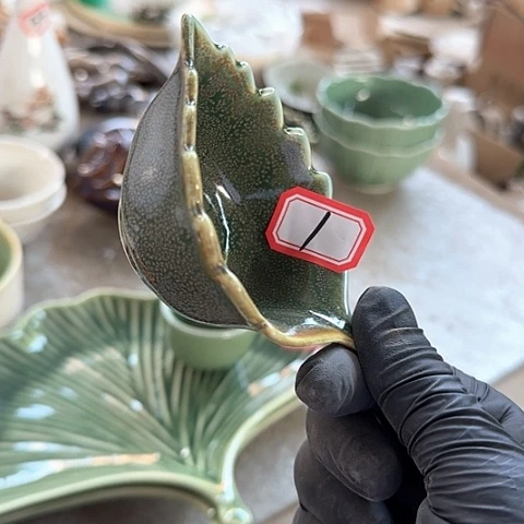 瓷片国营厂库存茶则
