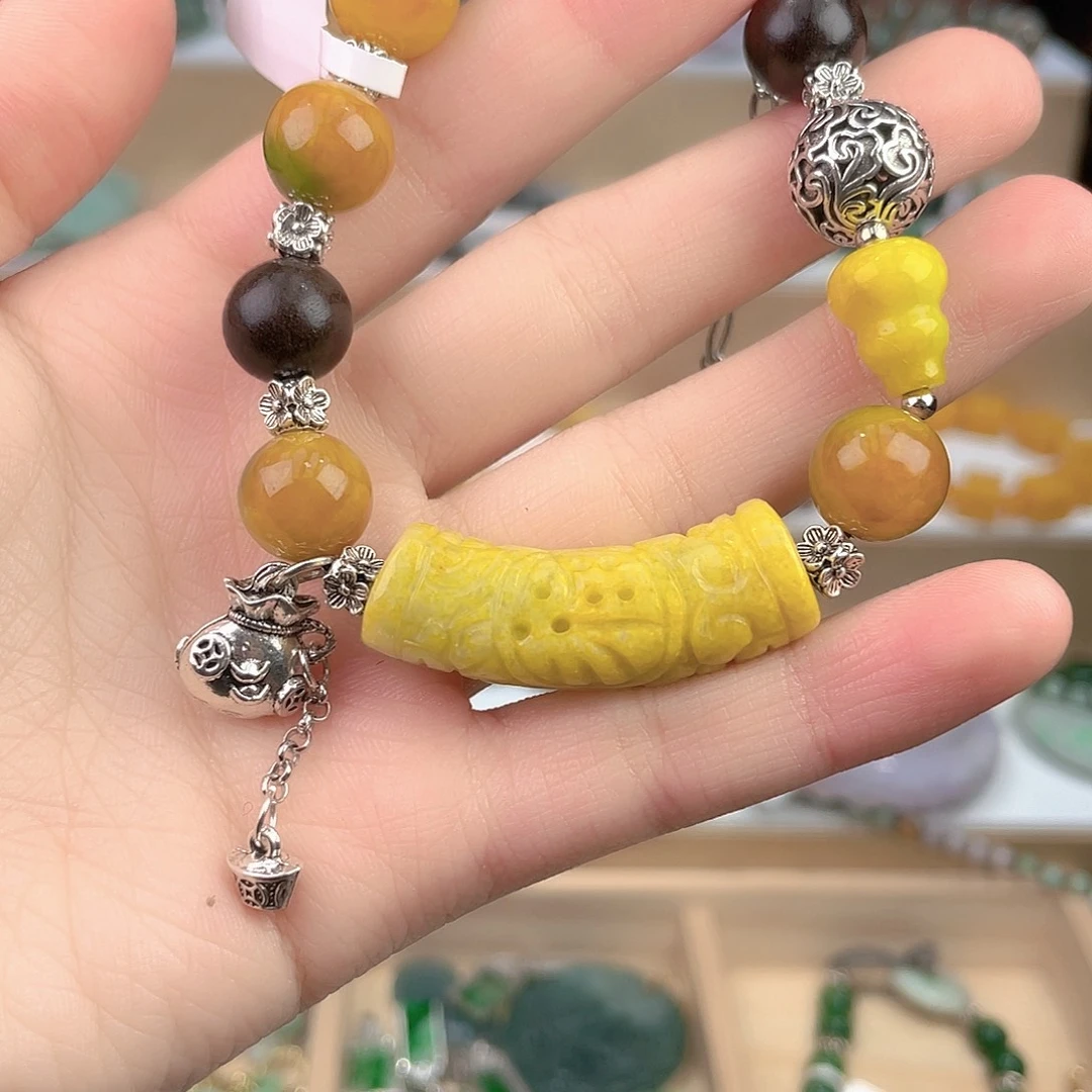 翡翠未镶嵌手链手链