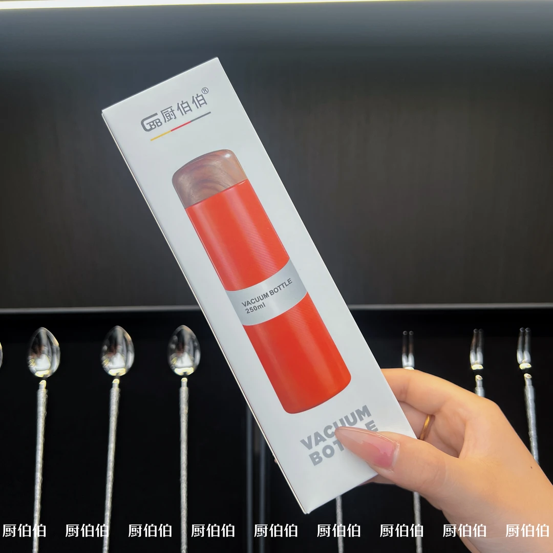 厨伯伯304不锈钢保温杯网红口袋杯迷你保温杯高端精致饮水杯