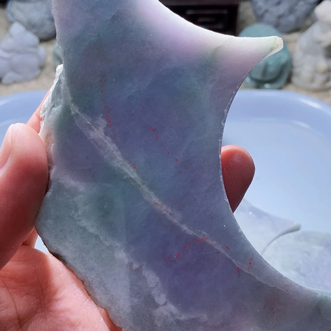 翡翠未镶嵌颈饰5588