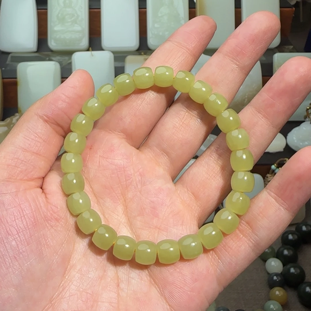 和田玉手链未镶嵌