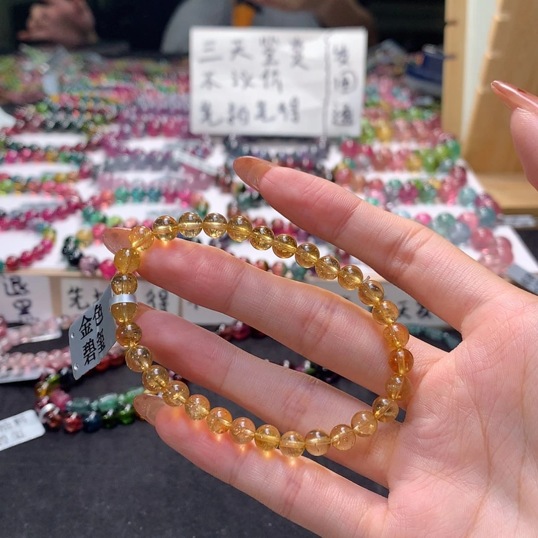 【闪购商品】未镶嵌手串碧玺