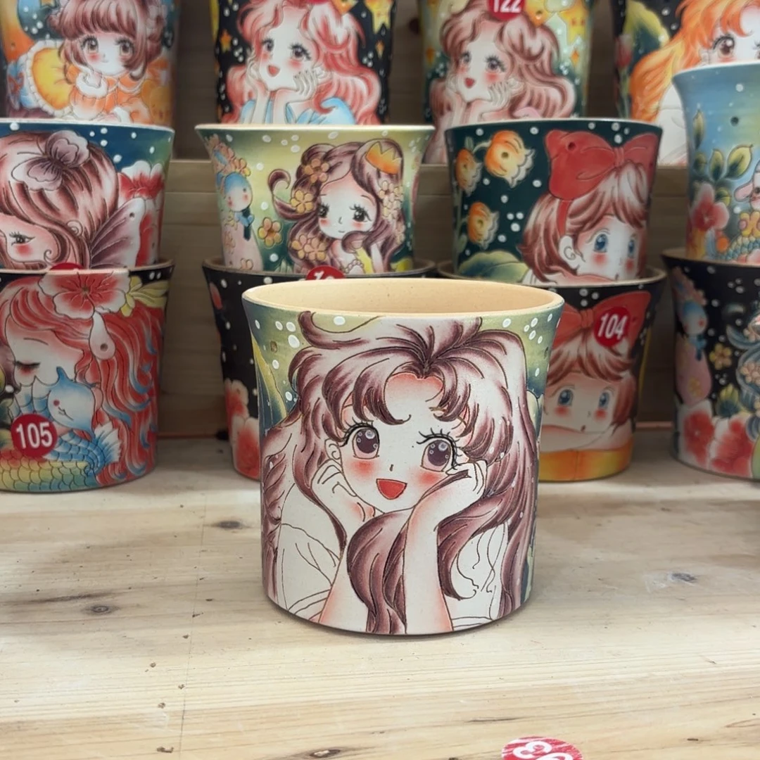 景德镇手绘花盆陶瓷10/10