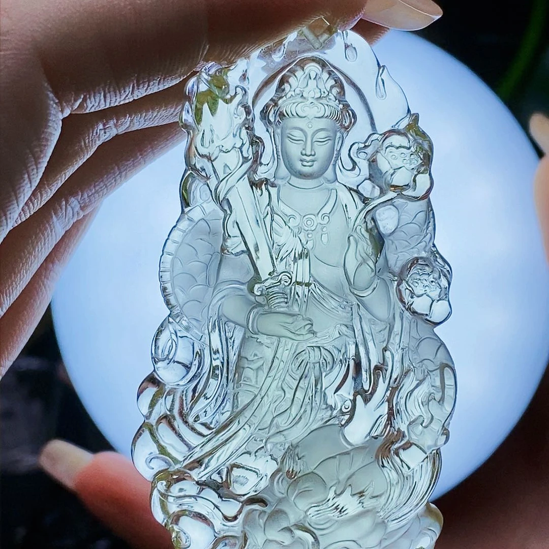 未镶嵌颈饰水晶༄****吊墜