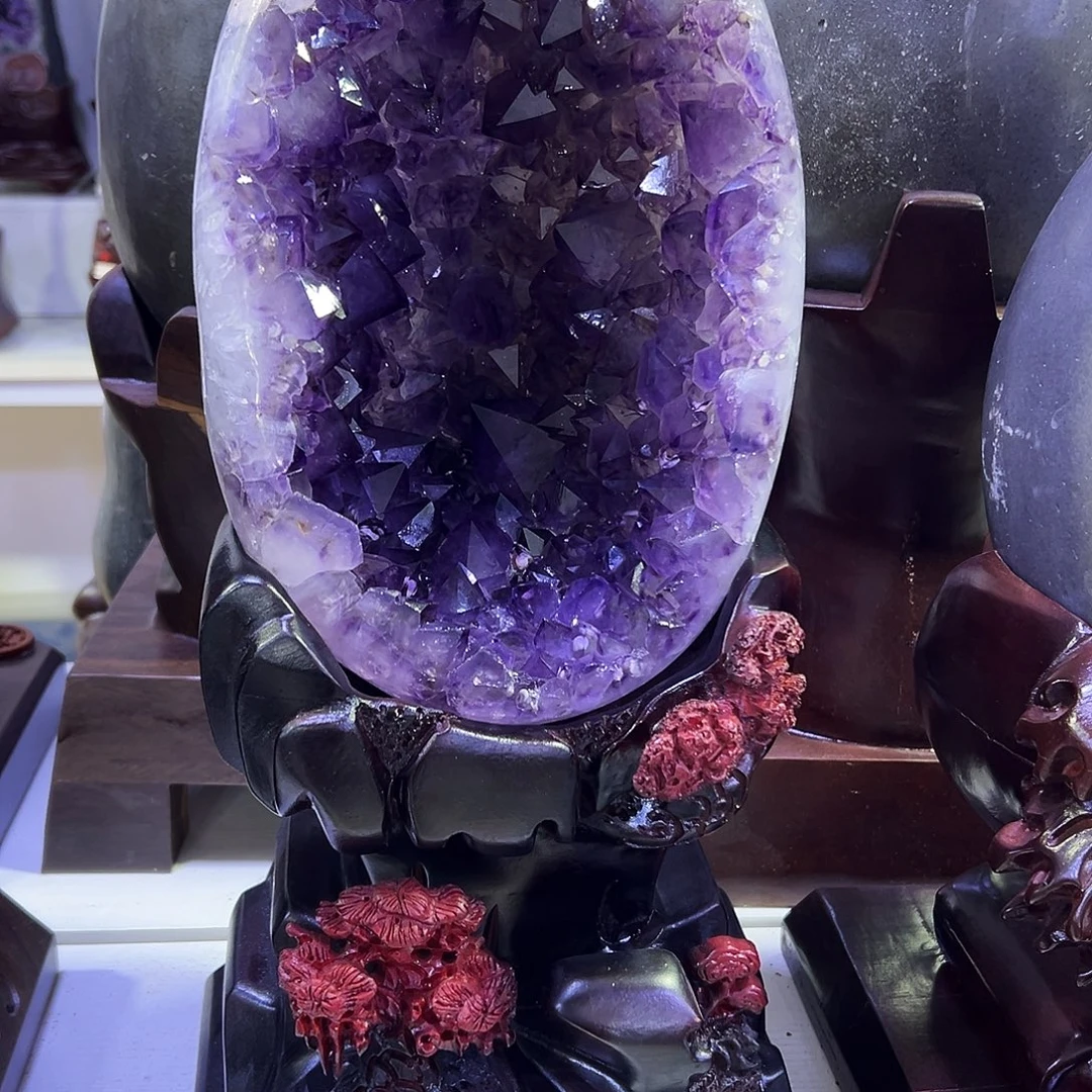 大型摆件（非配饰）未镶嵌紫晶