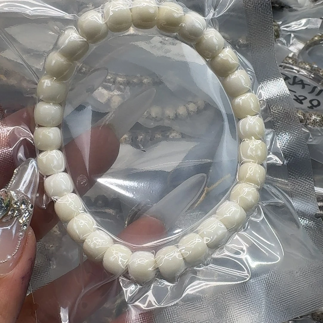 星月菩提手串304白菩提87桶单圈
