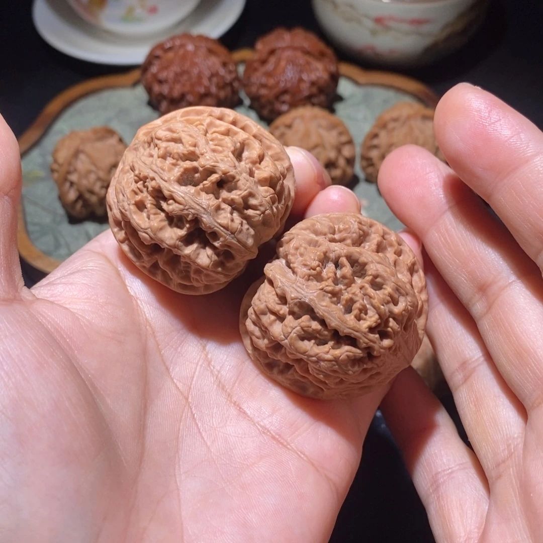 文玩核桃把件41粗筋