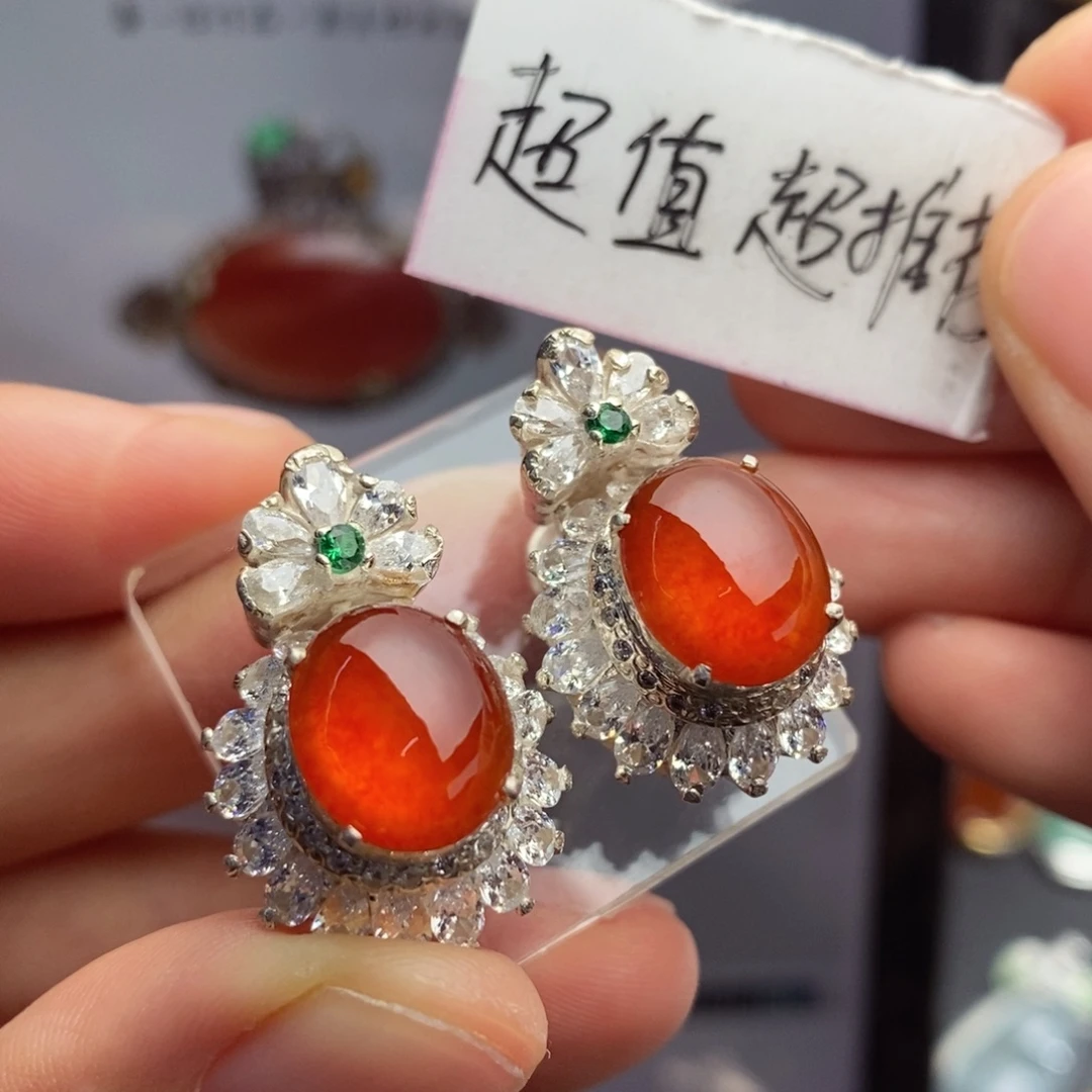 定制翡翠未镶嵌起光了
