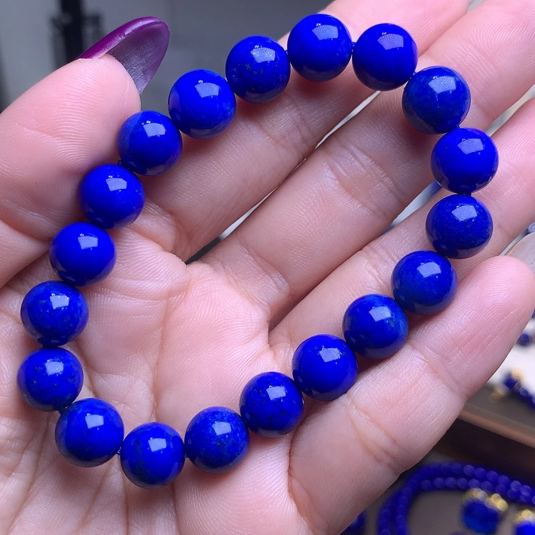 青金石未镶嵌10.2m克莱因蓝精品