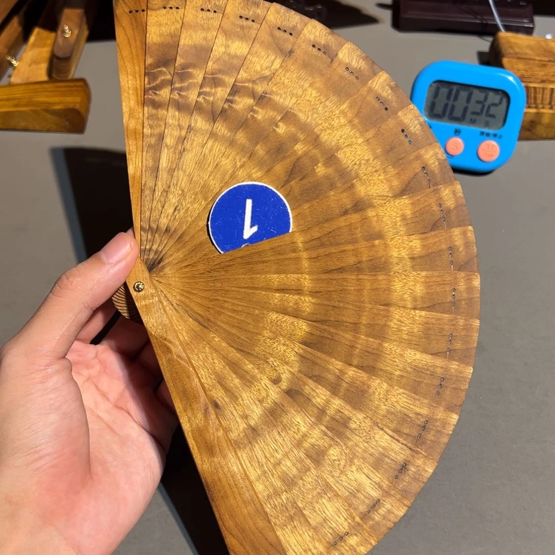 金丝楠小叶桢楠苏扇15cm