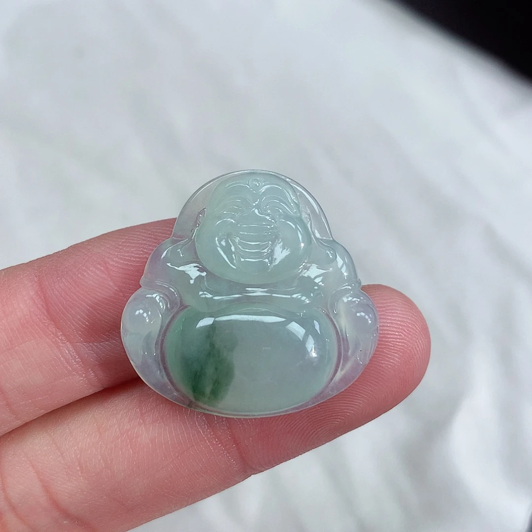 颈饰未镶嵌翡翠佛公