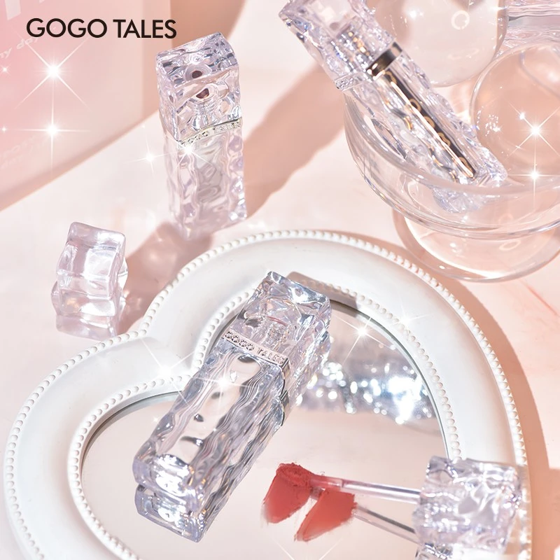 gogotales戈戈舞冰块唇泥秋冬口红唇彩平价学生雾面哑光腮红唇釉