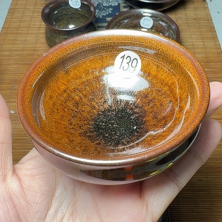 茶盏139 坚记茶盏摆件
