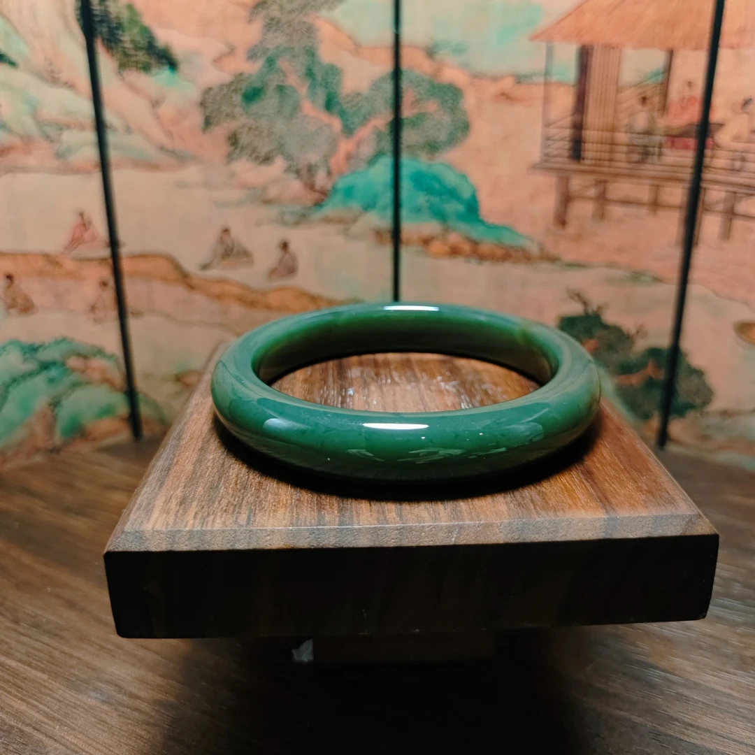 W和田玉手镯（卡63）0724