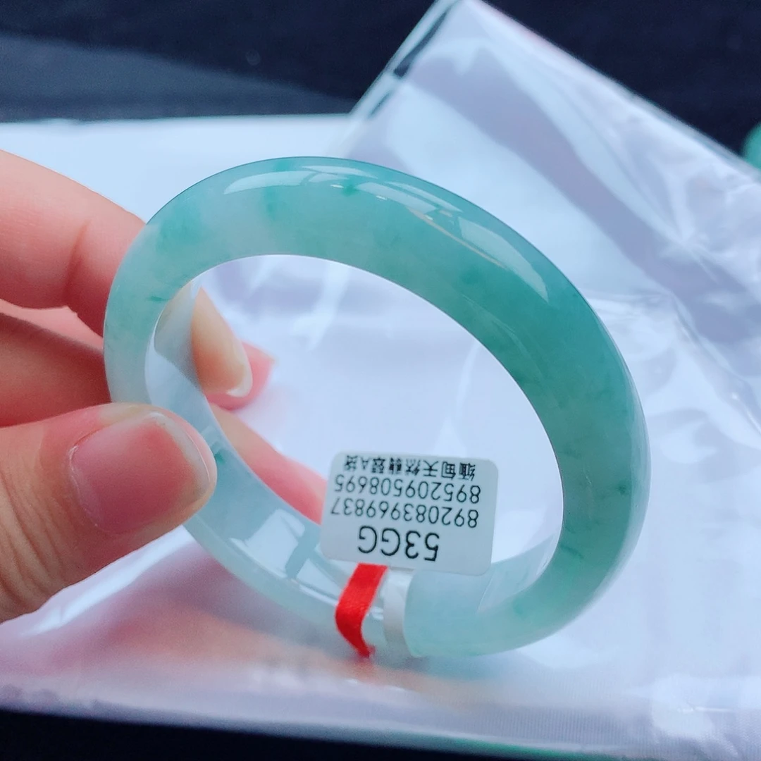 翡翠未镶嵌手镯天然缅甸翡翠A货手镯